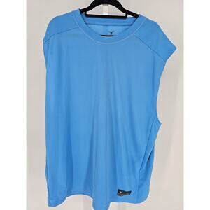 Cheetah Athletics Mens Sz XXL Sleeveless Mesh Athletic Tank Top Light Blue